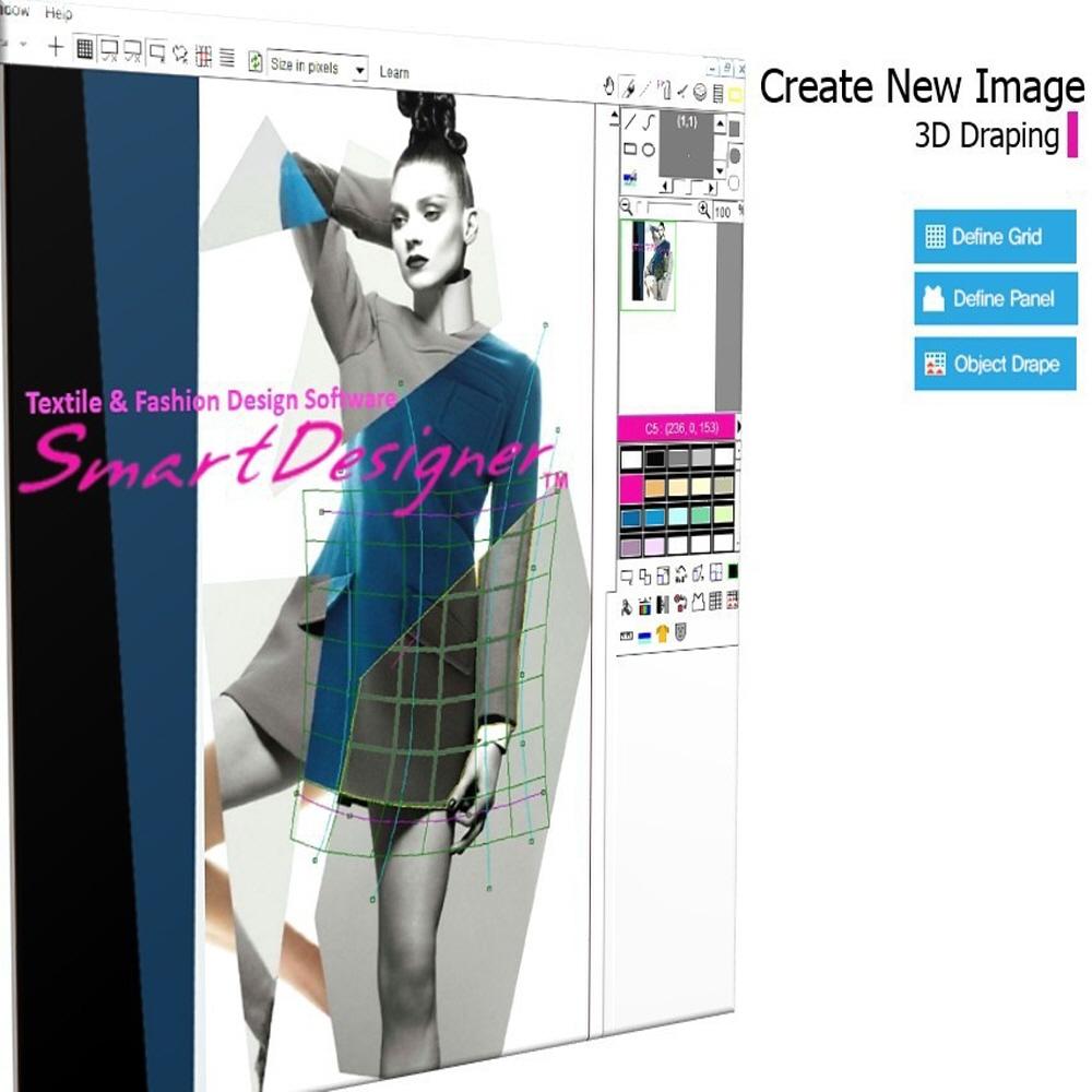 SmartDesigner Fashion and Textile CAD software