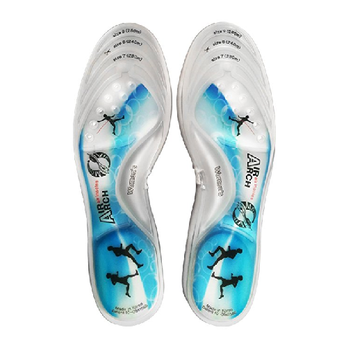Air Arch Running Blue Shoes Insoles Men Women Orthotic Support Flat Feet Inserts