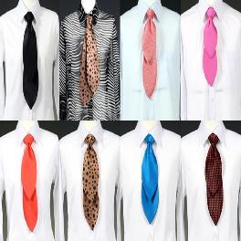 Multi-pattern necktie