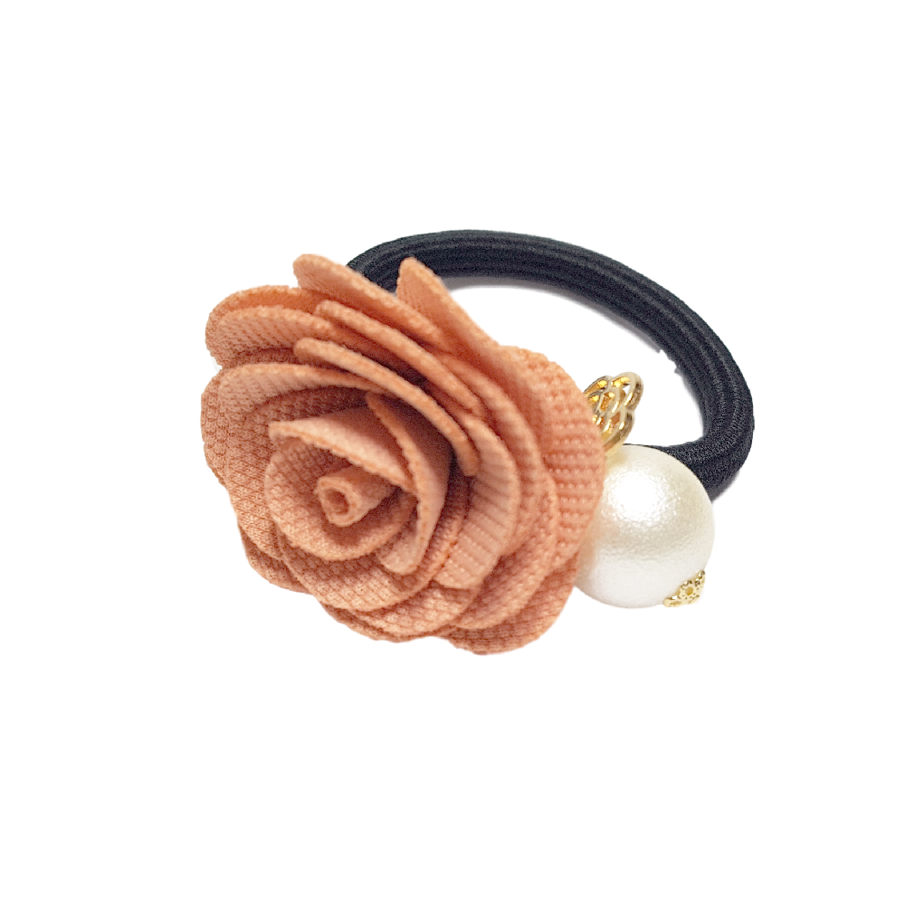 Fleuri Pony_Rose Hair Tie