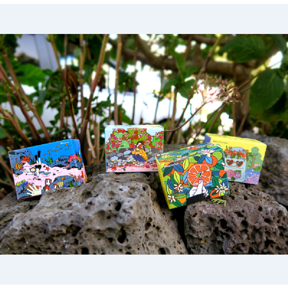 Jeju's stone grandpa mini orgel