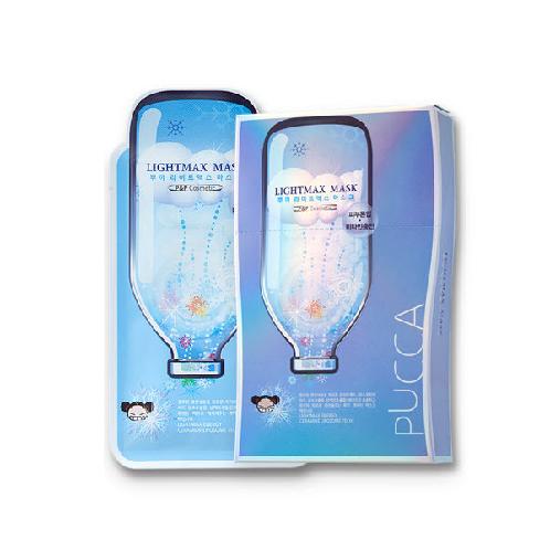 PUCCA  LIGHTMAX MASK | PUCCA MASK4in1PACK,GOLD BEAUTY SOAP, PEARL SOAP, VOLCANIC ASH SOAP, MASK, 4TYPE,