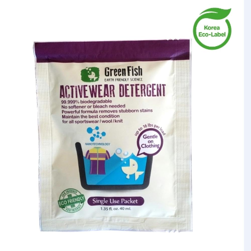 Green Fish outdoor Single Use Packets detergent
