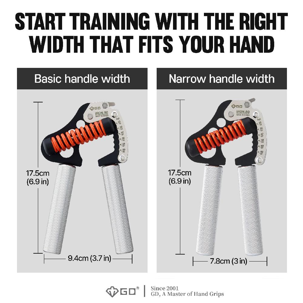 IRON GRIP 12LV Aluminum Grip