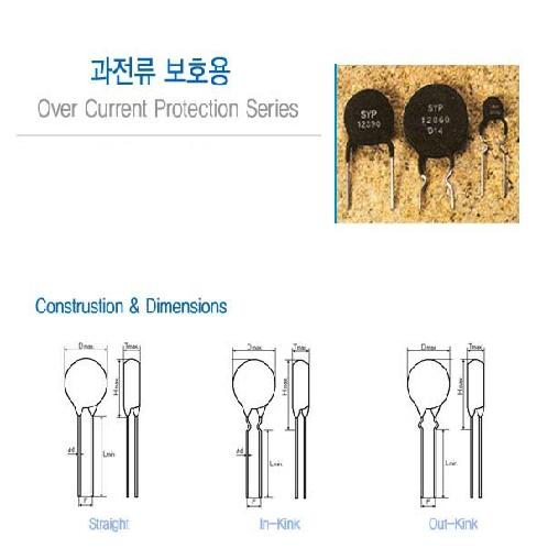 PTC Thermistors, Over Current Protection Series, Over Temperature Protection Series, Element Heater  | PTC Thermistors, Over Current Protection Series, Over Temperature Protection Series, Element Heater Series, Assembly Heater Series, Surface mounted Device, SVR Varistor