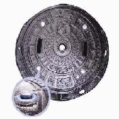 Gas Pressure-discharging Manhole Cover