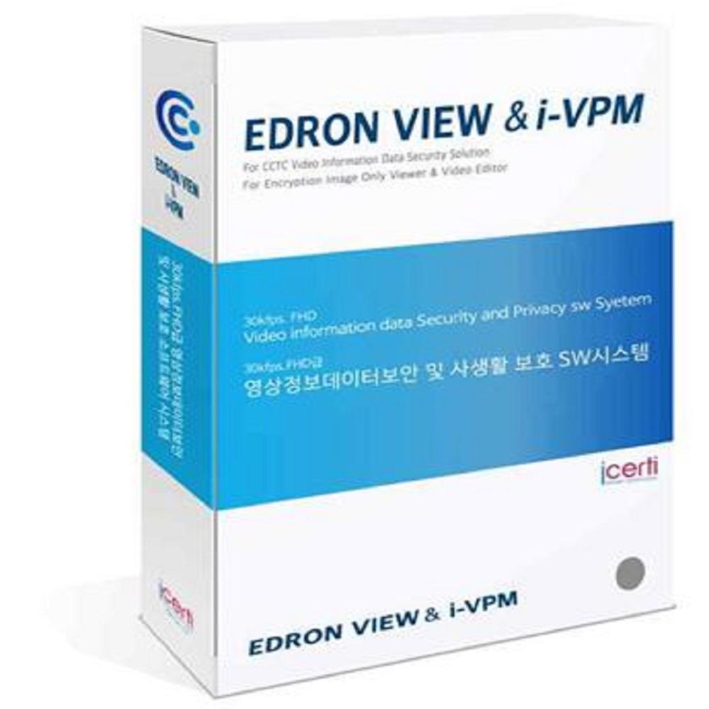 EDRON-VIEW&I-VPM (영상보안)