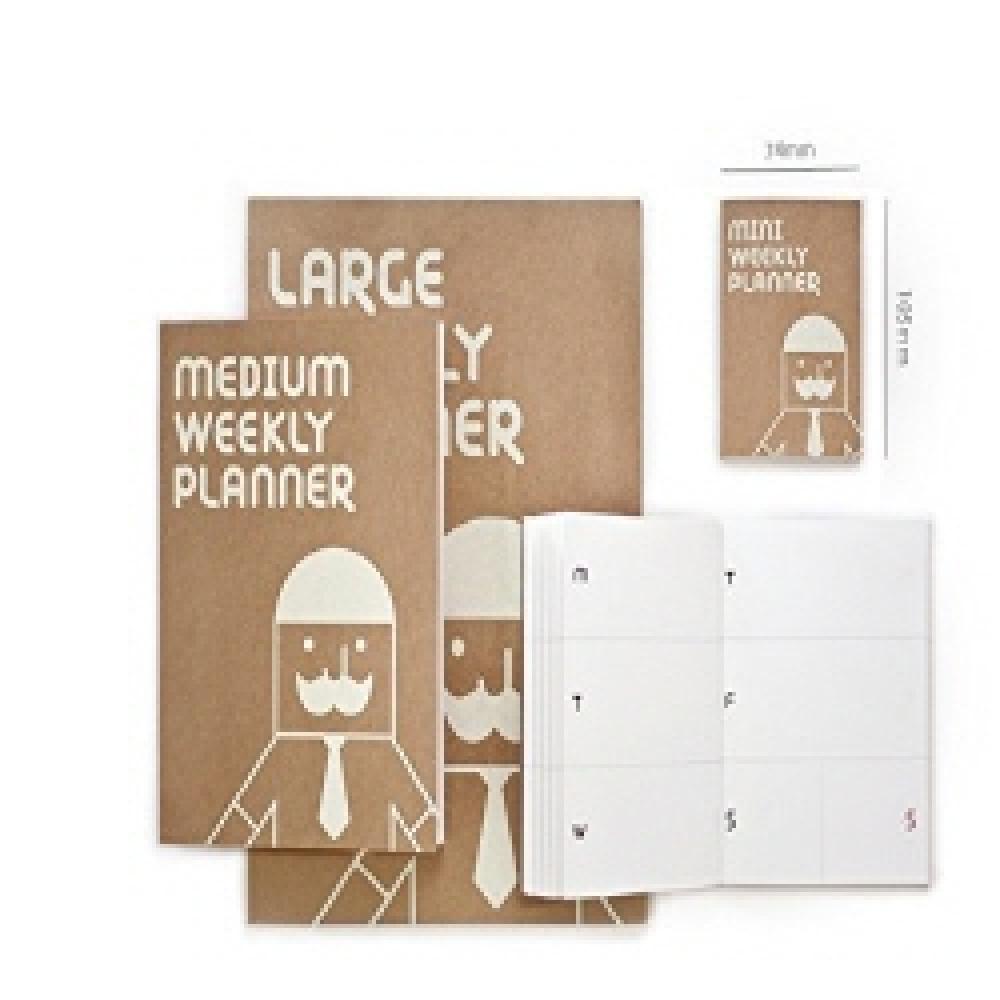 JSTORY mini weekly planner, Korean planner, Cute planner