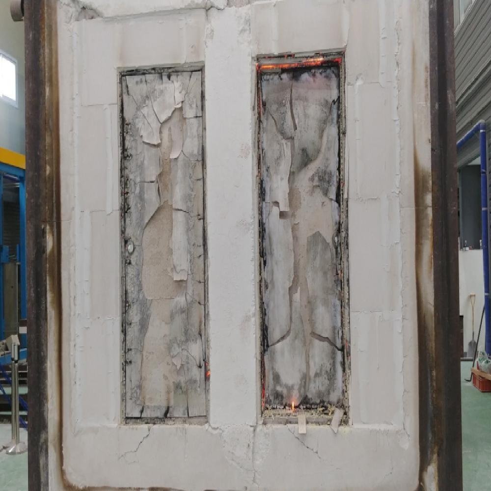 Wooden fire rated door