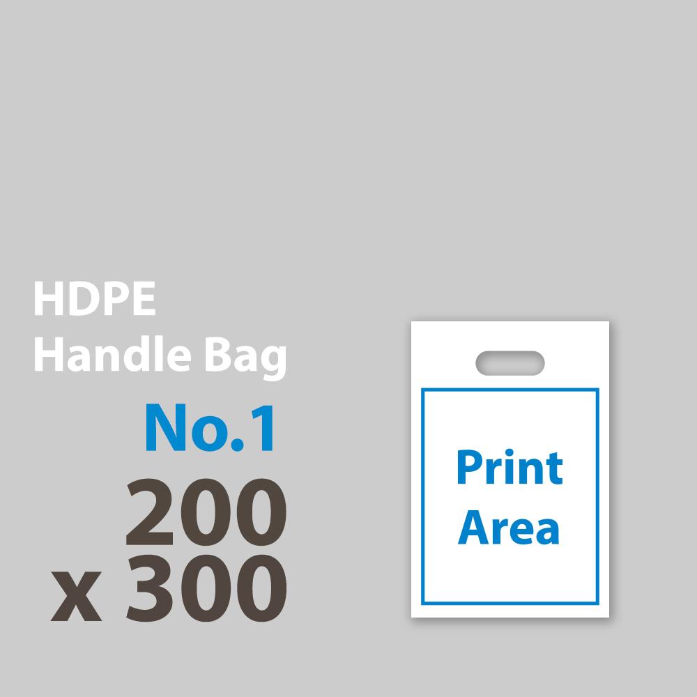 HDPE Mr.POLY Handle Bag No.1