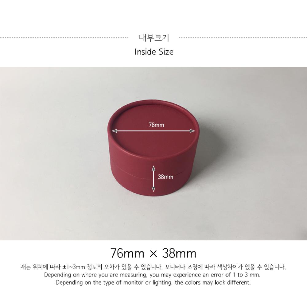 Soap Paper tube (Wine)_Soap Cosmetic Accessory Packaging Cylinder Gift Boxes Wrapping Supplies