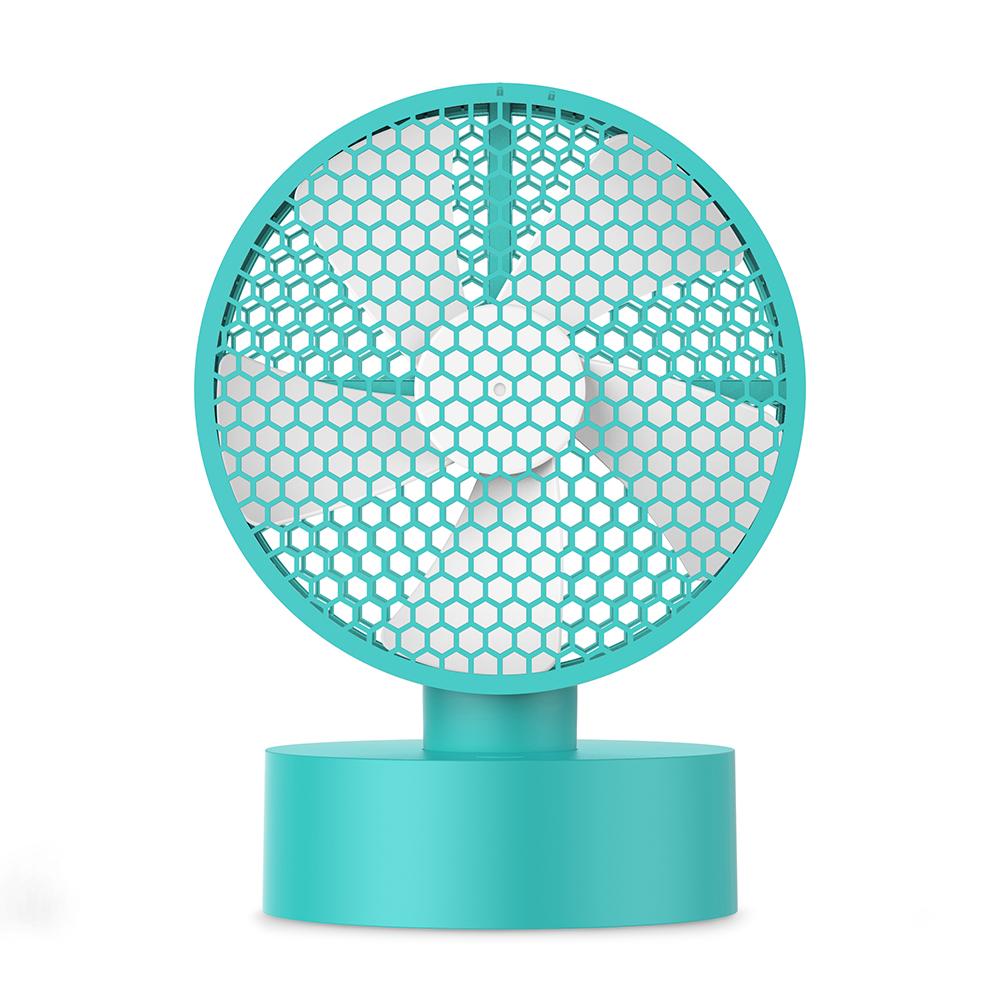 Honeycomb net desk fan - 8 inch