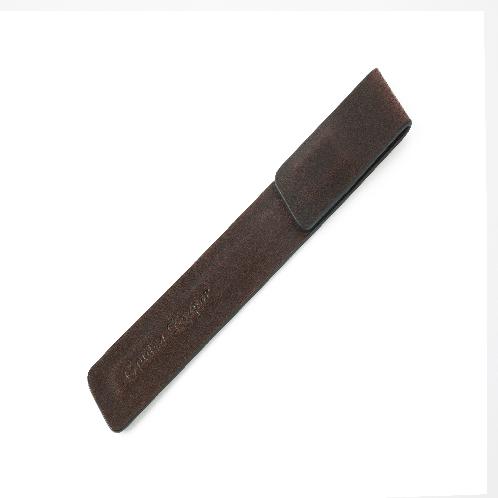 Strong Folding Magnetic Bookmark, North America Genuine Leather, Folding Clips, Simple But Beautiful