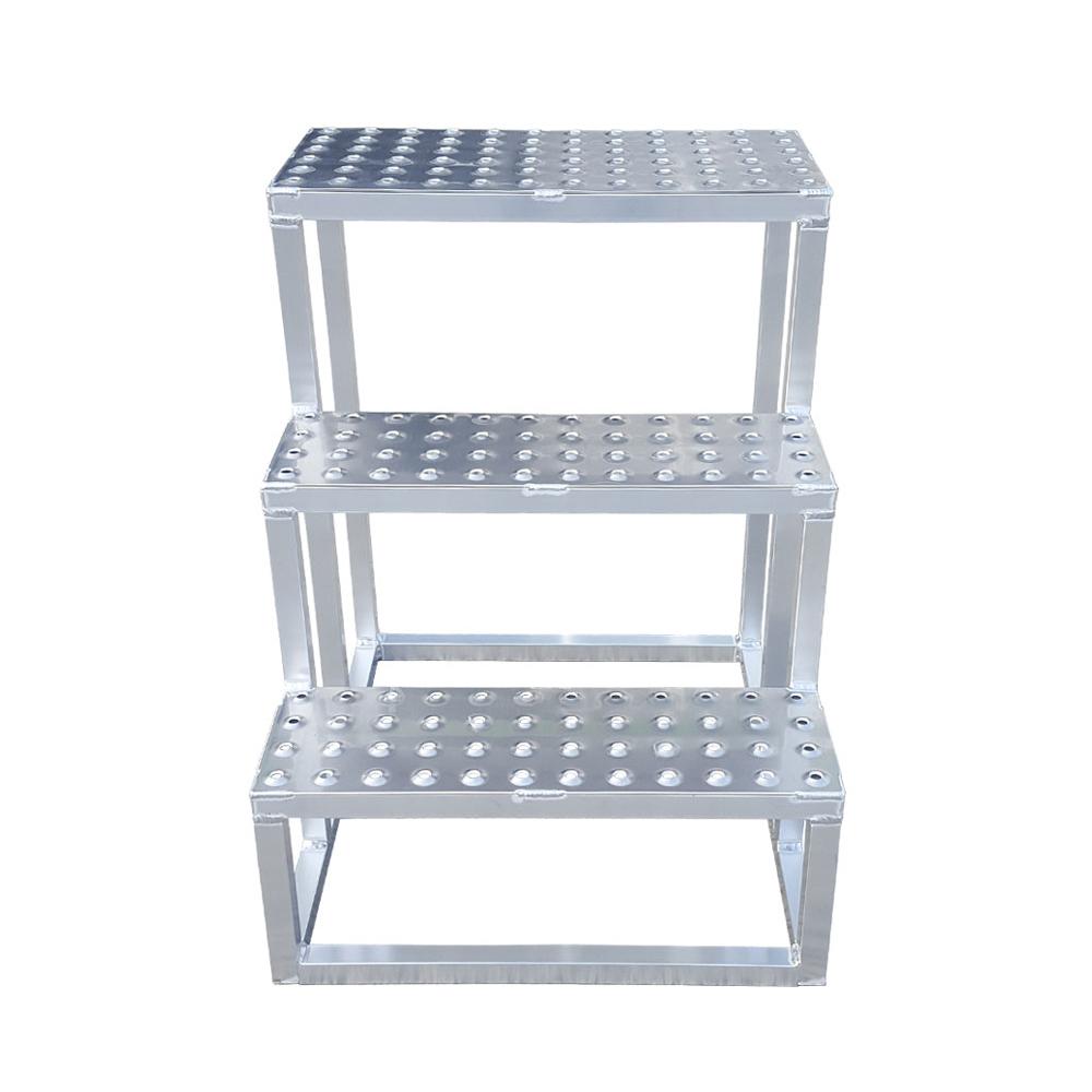 Aluminum step stand