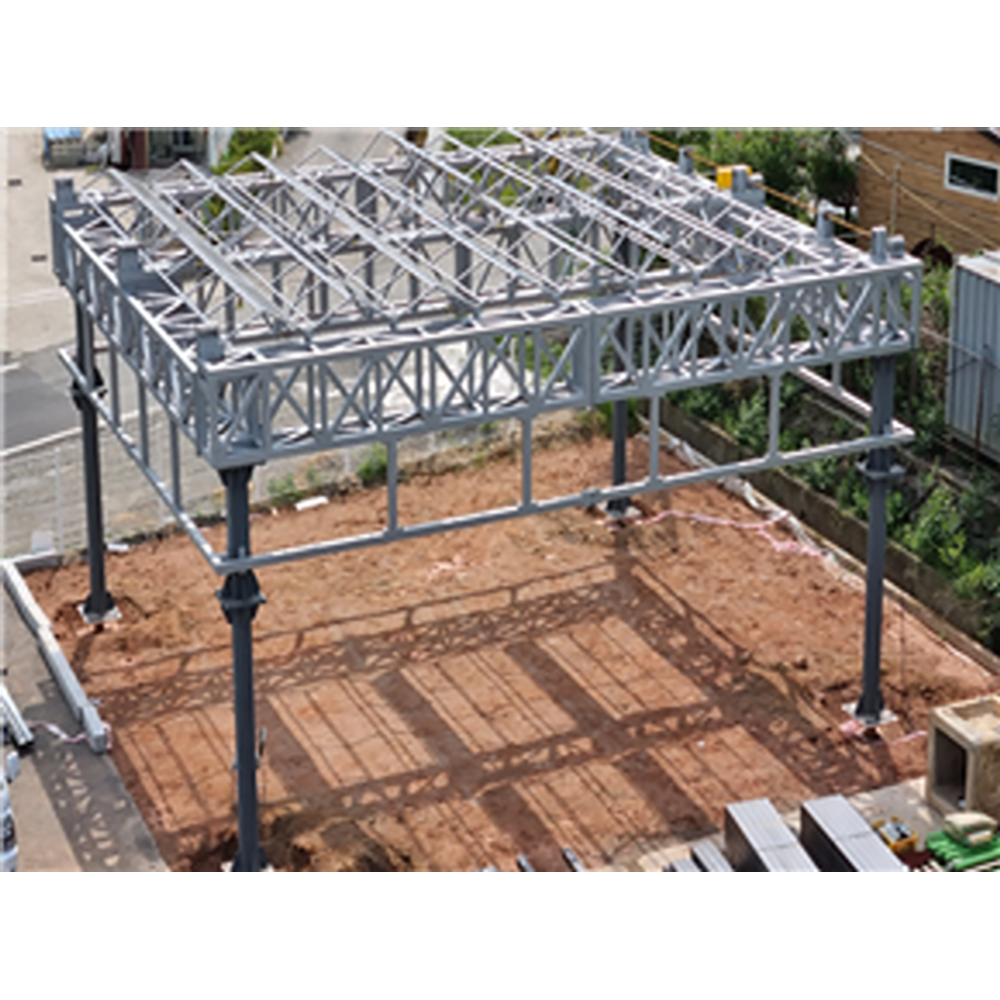 Foldable open/close structure of solar power