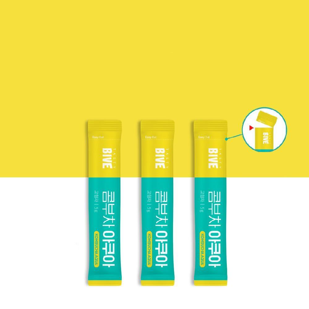 Kombucha Aqua, Healthy Drink with Low Calories