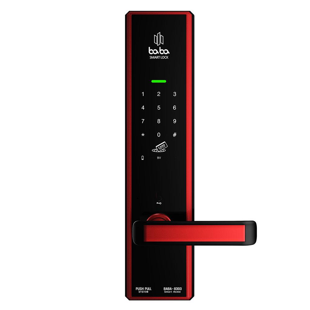 Smart Digital Door Lock BABA-8300 (3-way) 7 Colors Keypad Keyless Entry Code