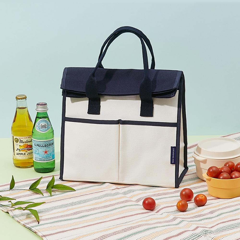 Canvas Lunch Bag 'Canberlock'
