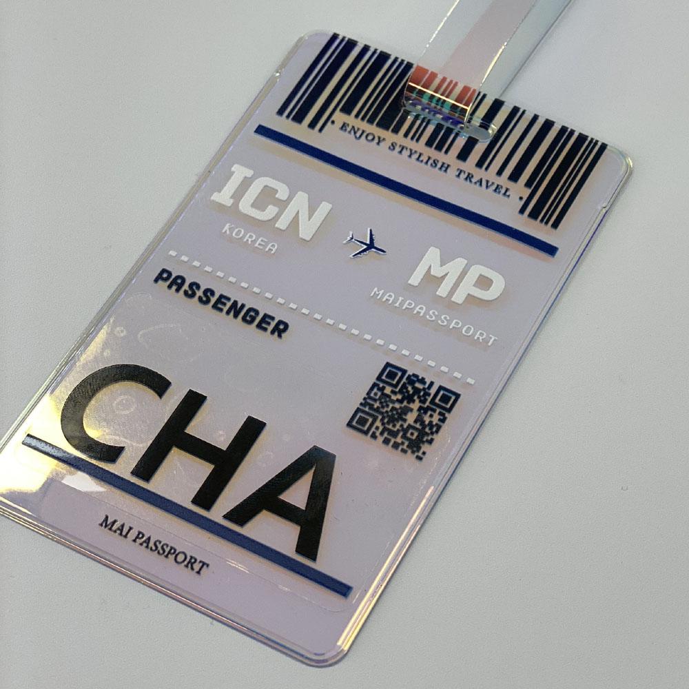 Luggage Hologram Name tag