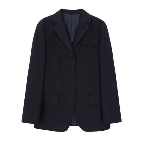 3-Button Classic Wool Jacket