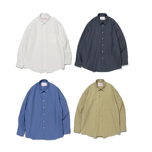 CATION STANDARD PAPER SHIRT | shirt, overfit, oversize, oxford shirt, cotton shirt