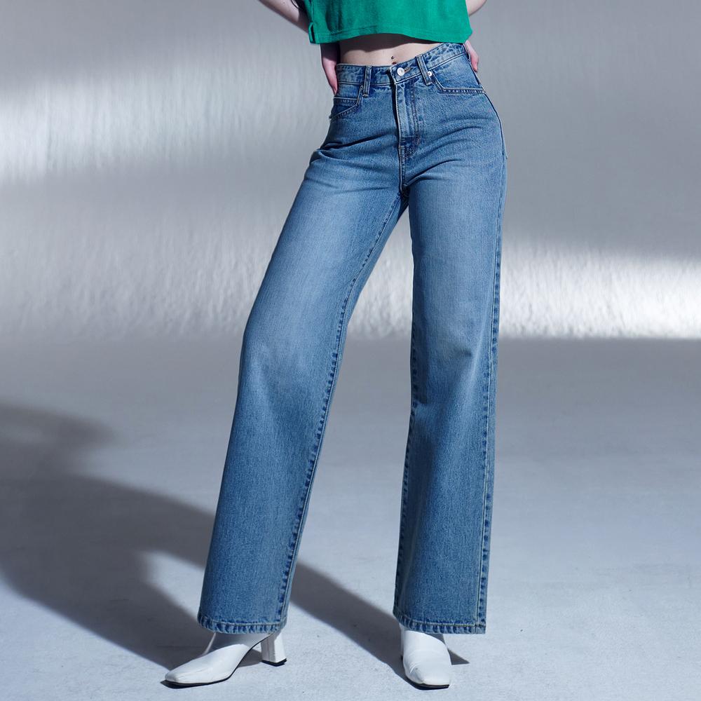 UNBALANCE POCKET DENIM PANTS