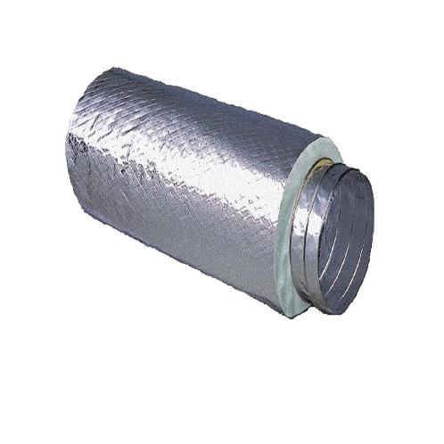 D-500AP AL Foil 2P Flexible hose insulated with Polyester Wool & Vapor Barrier