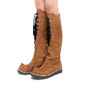 Hades 3 Long Boots (suede)