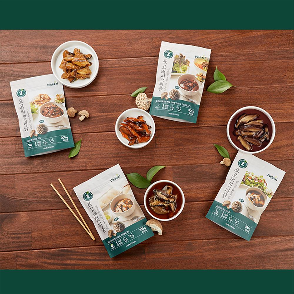 Pickzzi mushroom pickle Soy sauce 130g