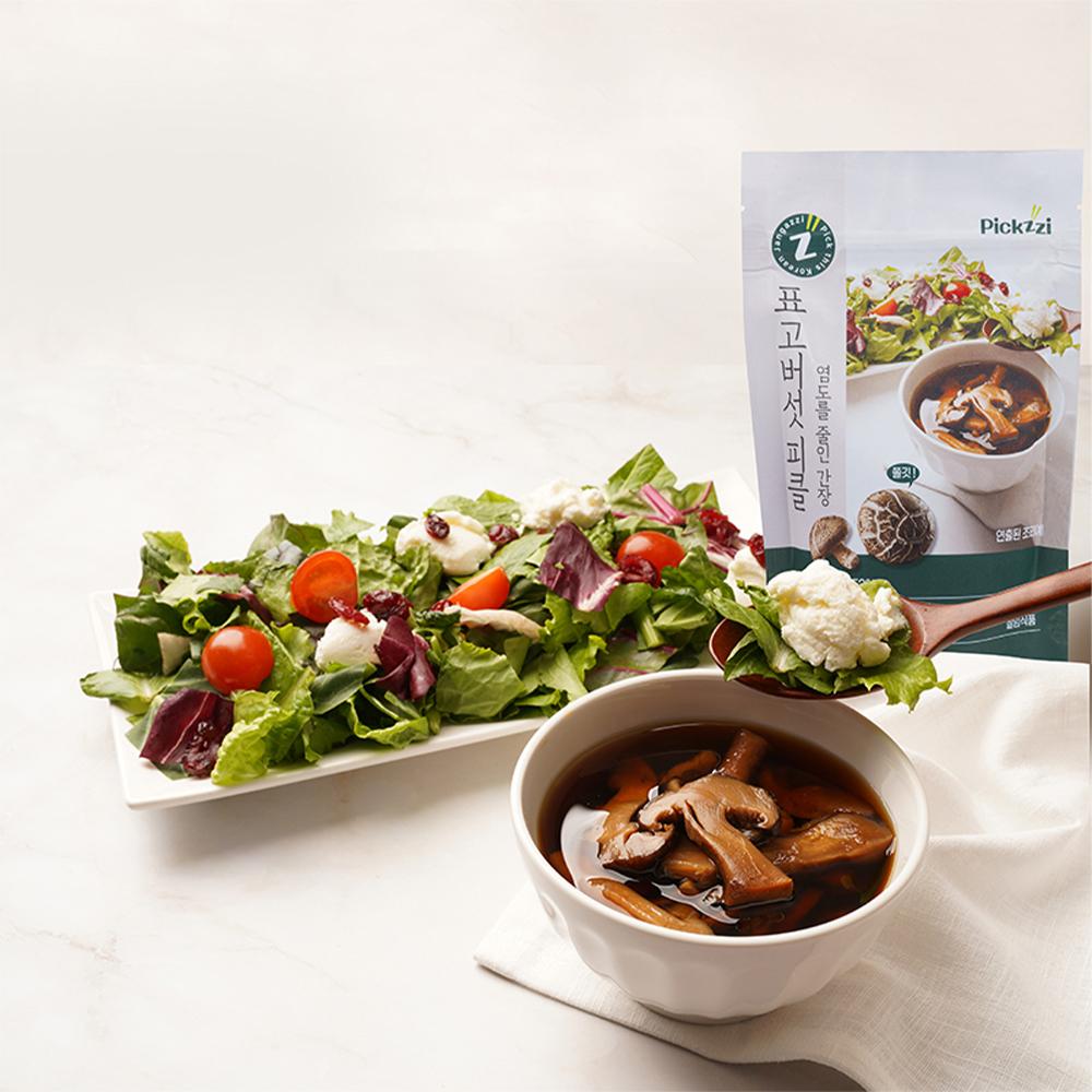 Pickzzi mushroom pickle Wasabi 130g