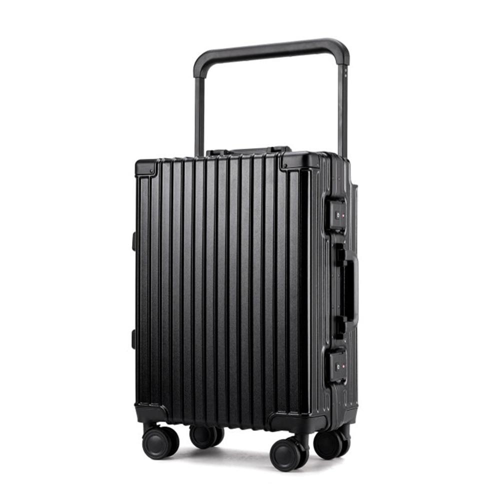 Reroad Vilnius Large Suitcase in Black Combination lock Type