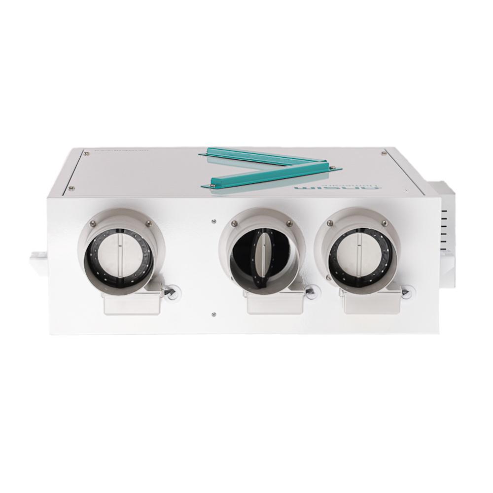 Energy Recovery Ventilation with Negative Pressure Function