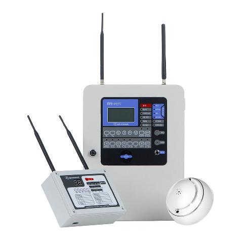 Automated fire detection facility