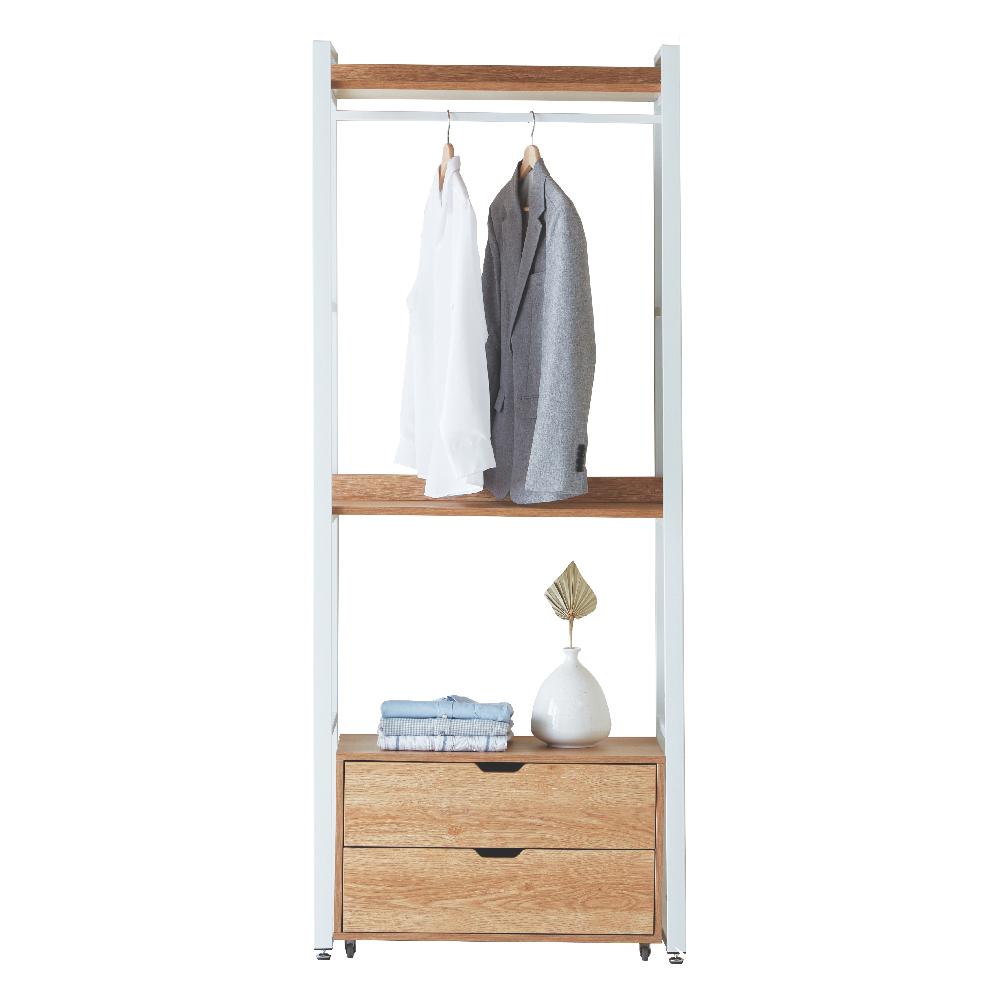 [Roel] Modern furniture, metal / iron wardrobe, display shelving rack
