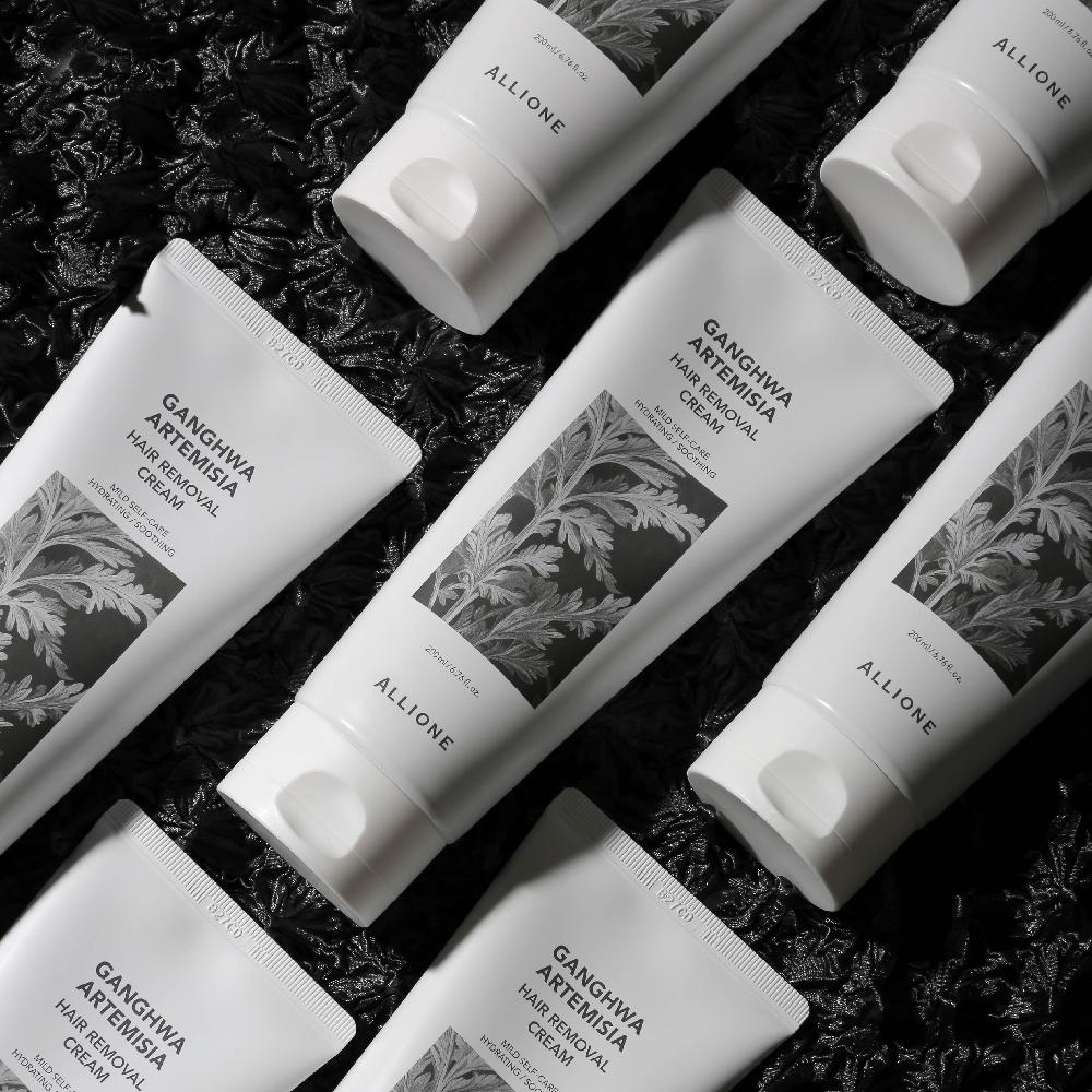 ALLIONE HAIR REMOVAL CREAM(JEJU CARROT/GANGHWA ARTEMISIA)