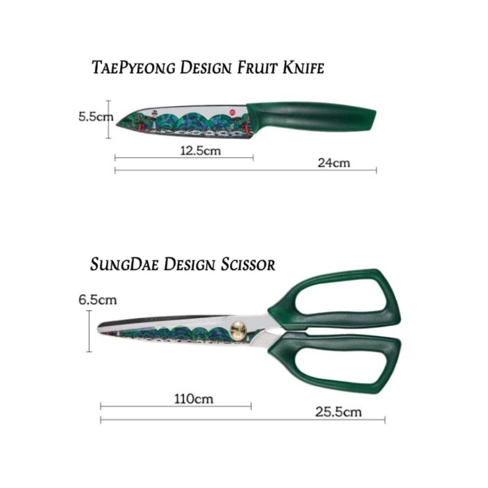 TWTP Korean Traditional Designed Kitchen Knife 1P_ TaePyeong Design 1.17lbs(530g)