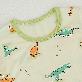detail image2 kids wear 40S 3/4 length modal <GREEN DINO>