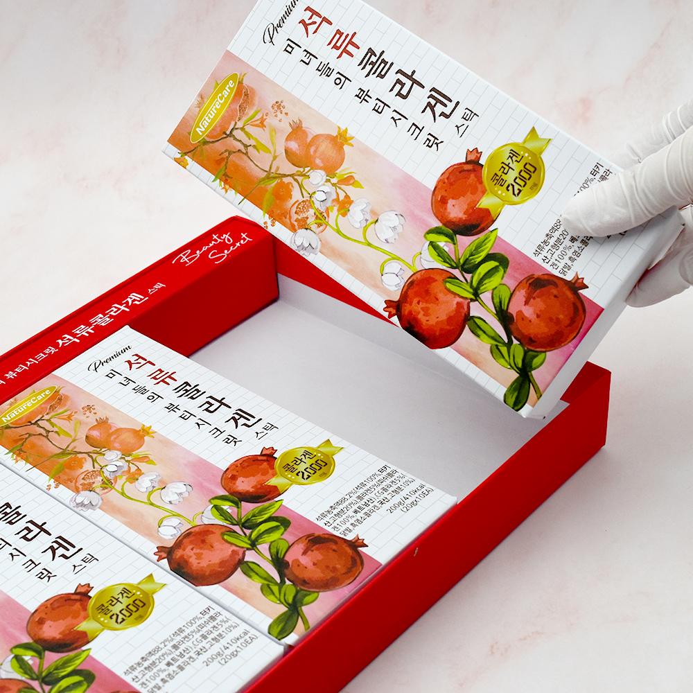 POMEGRANATE COLLAGEN JELLY STICK
