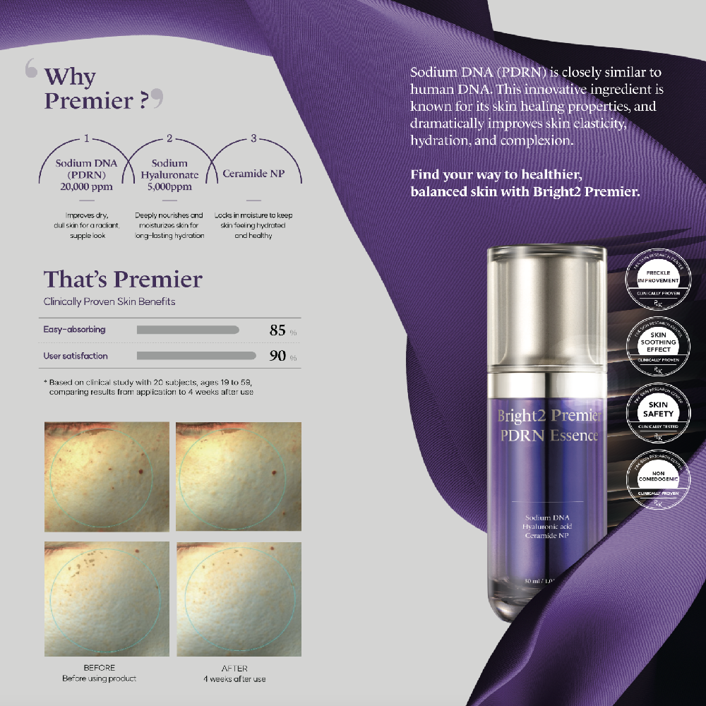 Bright2 Premier PDRN Serum