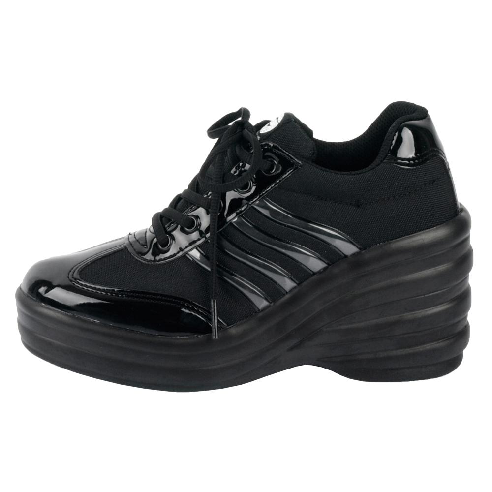 Sky Platform Sneakers , Worn by Korean Cheerleaders , K-fashion