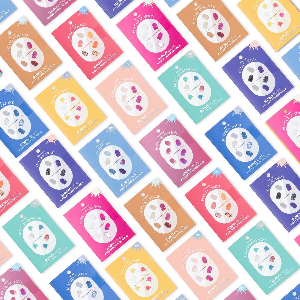 SUNNY RECIPE Color Change Gel Nail