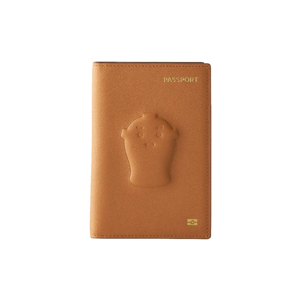 "Ceramic Design Leather  Passport Case"