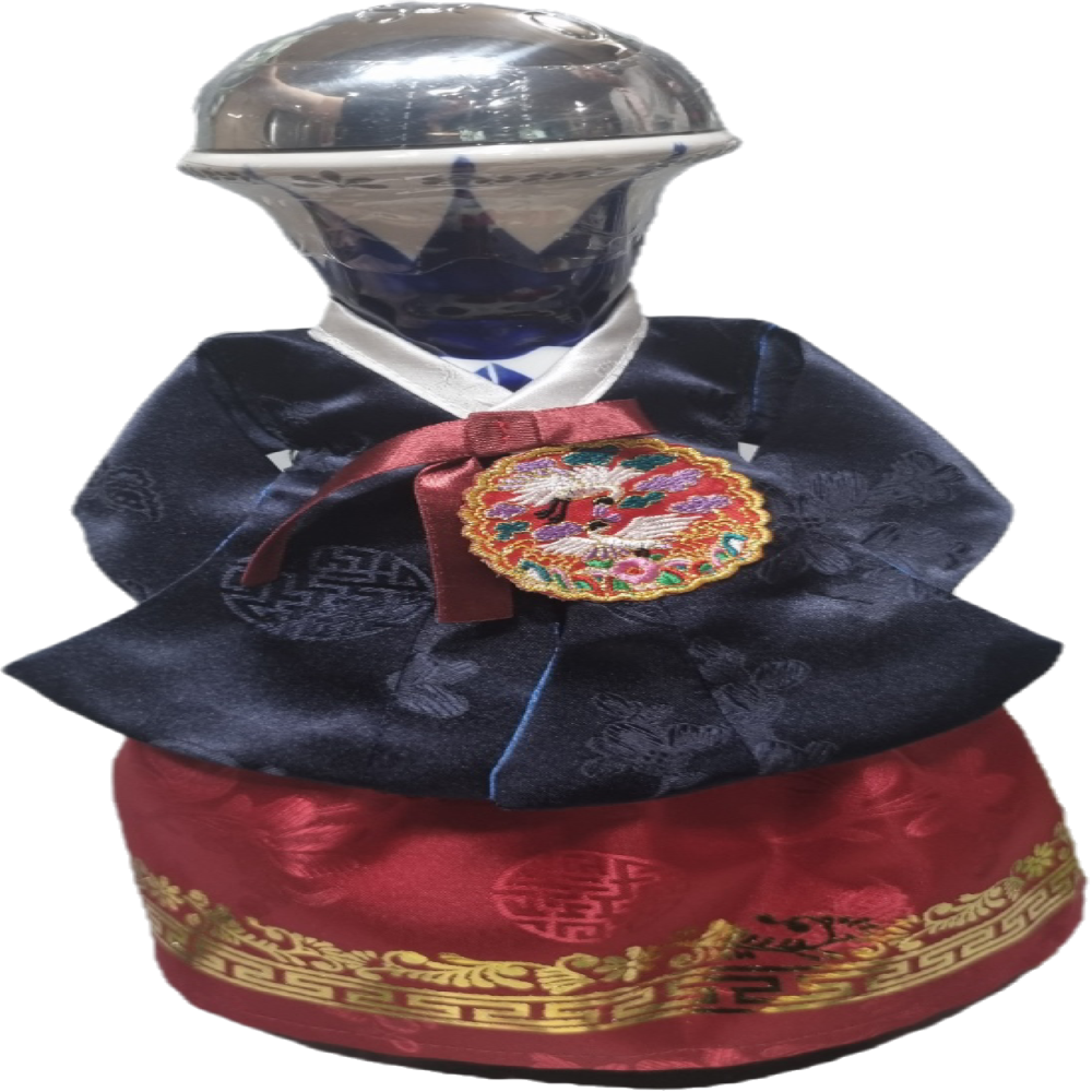 Hanbok wine cover
