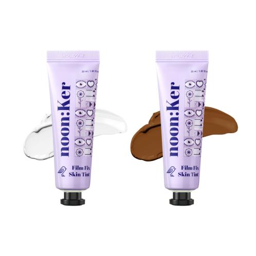 noon:Ker film fix skin tint [Cremello, Bready]